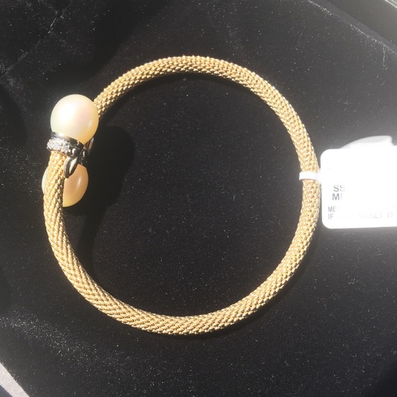 🆕 Pearl/Gold Bracelet - Picture 4 of 9